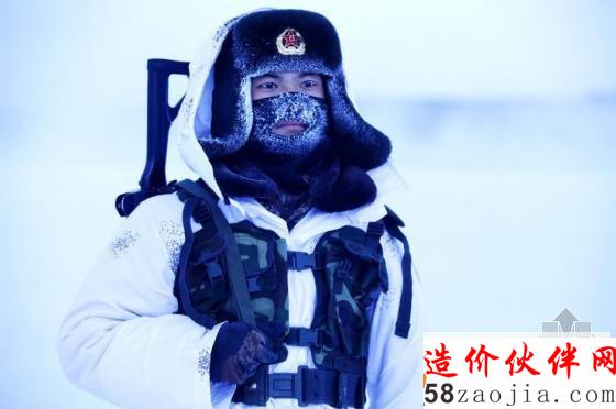 为了保卫祖国北大门站岗的战士