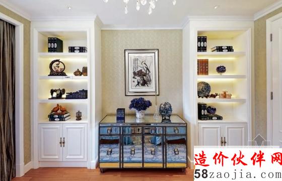 西安荣禾曲池东岸“尊贵典雅”简欧大户型设计