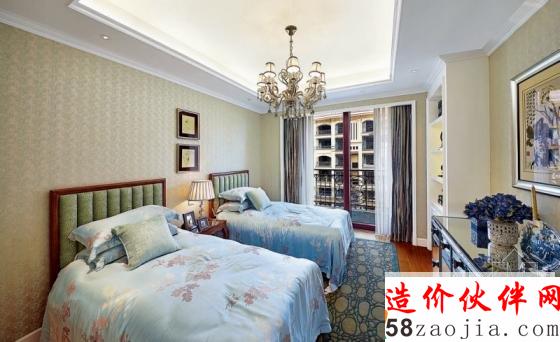 西安荣禾曲池东岸“尊贵典雅”简欧大户型设计