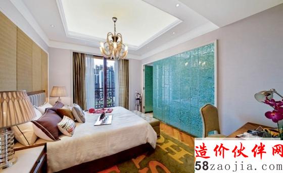 西安荣禾曲池东岸“尊贵典雅”简欧大户型设计