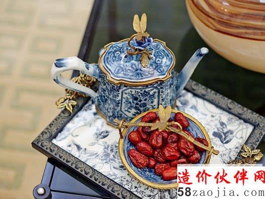 西安荣禾曲池东岸“尊贵典雅”简欧大户型设计