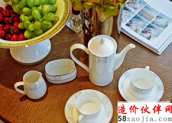 西安荣禾曲池东岸“尊贵典雅”简欧大户型设计