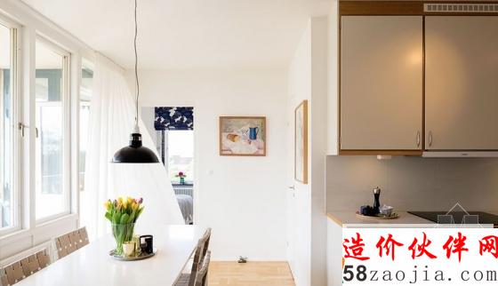 瑞典25坪“海量藏书”小家庭公寓