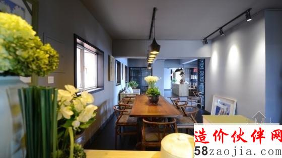 新疆“研墨黑白”新中式安富业消防办公室