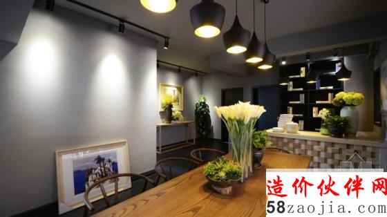 新疆“研墨黑白”新中式安富业消防办公室