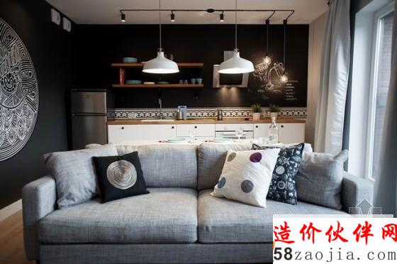 小空间大设计!波兰40平米轻工业风公寓