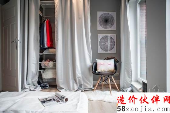 小空间大设计!波兰40平米轻工业风公寓