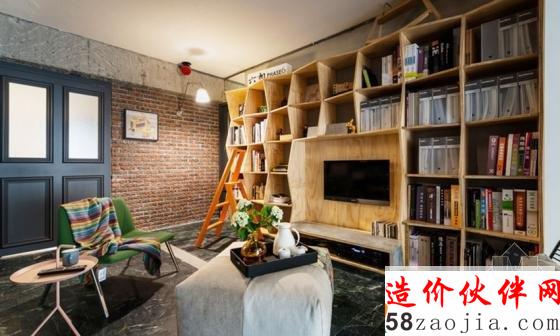 老屋空间特色!台湾94平幼儿园“改造”公寓