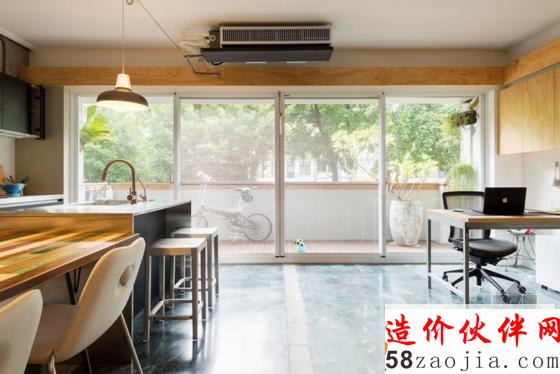 老屋空间特色!台湾94平幼儿园“改造”公寓