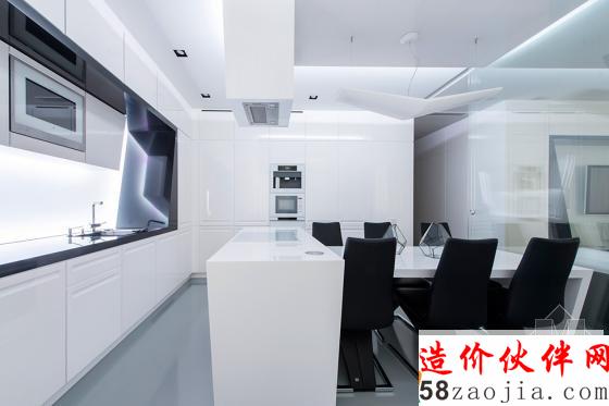 俄罗斯黑白色“冒险计划”未来派公寓