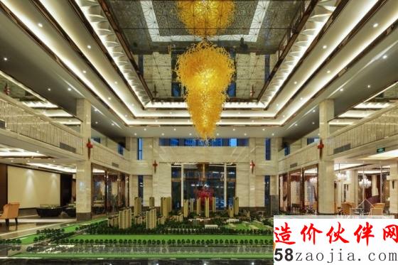 唐山时尚“虚实镂空”铂悦山售楼处设计