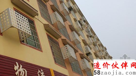 街面上的外墙效果图