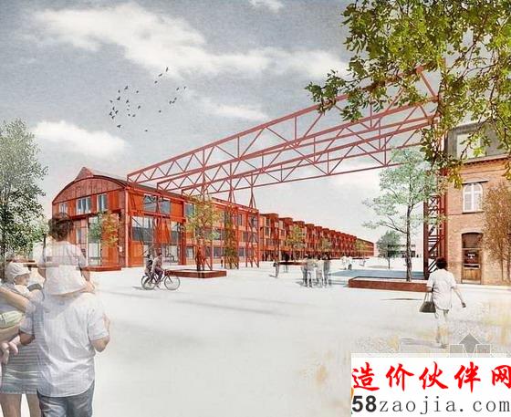 丹麦瓦尔比红砖大楼的翻新改造