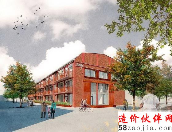 丹麦瓦尔比红砖大楼的翻新改造