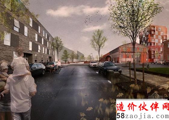 丹麦瓦尔比红砖大楼的翻新改造