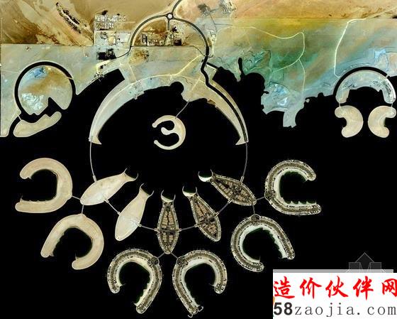 巴林(Bahrain)的人造海上乐园Durrat Al Bahrain