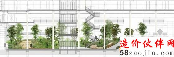 荷兰Centraal Beheer Achmea保险公司的花园入口