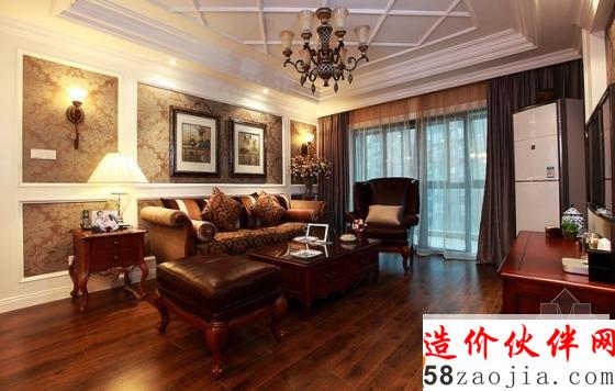 上海滩93平欧美混搭“海归”幸福二居室设计