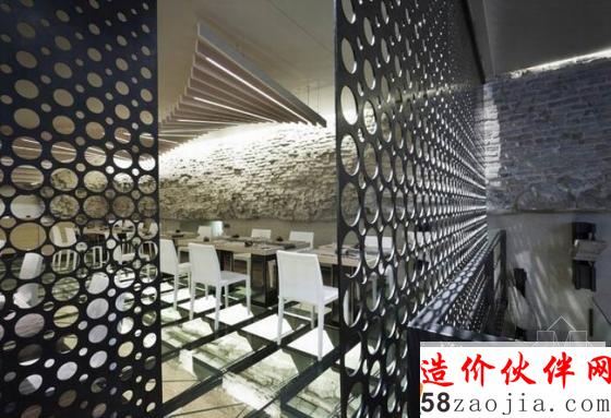 现代感十足!意大利“废墟”餐厅设计