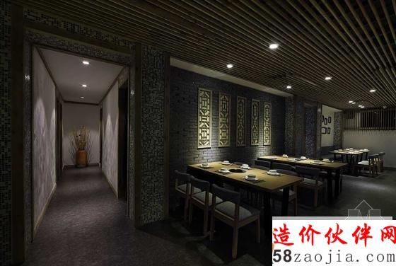 福州360平仓库改建“简”主题大喜膳餐厅