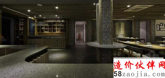 福州360平仓库改建“简”主题大喜膳餐厅