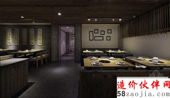 福州360平仓库改建“简”主题大喜膳餐厅