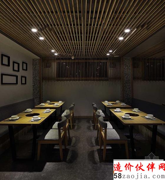 福州360平仓库改建“简”主题大喜膳餐厅