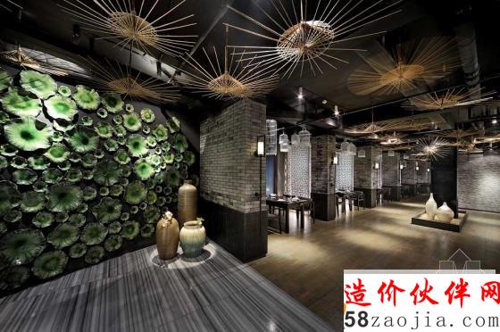 福州平潭“东方美”新中式墨韵餐厅