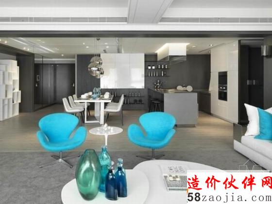 歌咏自然!缤纷“湖水蓝”美妙住宅设计