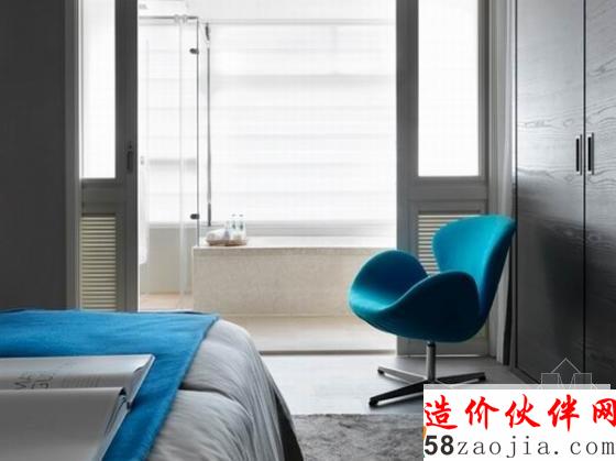 歌咏自然!缤纷“湖水蓝”美妙住宅设计