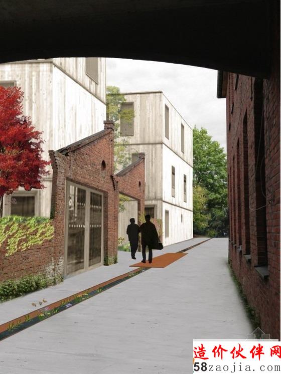 博霍尔特工业滨水区的改造景观