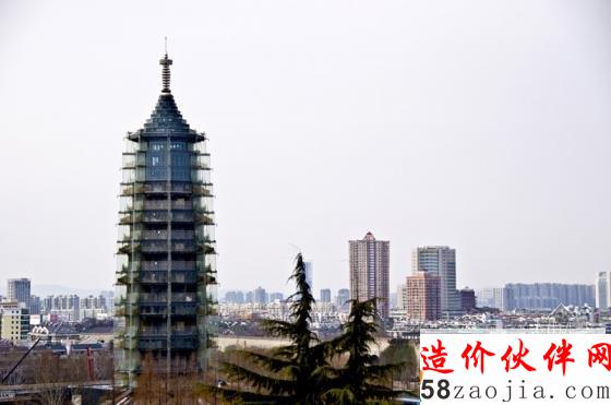 大报恩寺琉璃塔外观