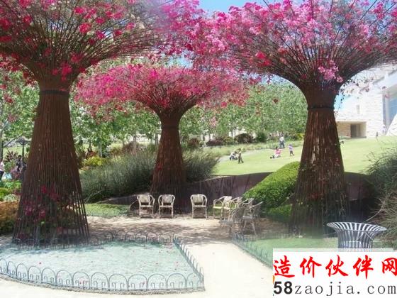 洛杉矶盖蒂中心中央花园