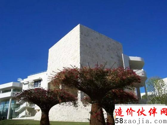 洛杉矶盖蒂中心中央花园