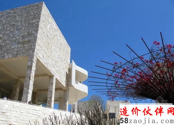 洛杉矶盖蒂中心中央花园