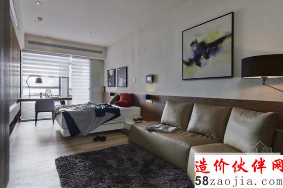 小户型大改造!27平超小户型一居室设计