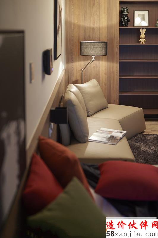 小户型大改造!27平超小户型一居室设计