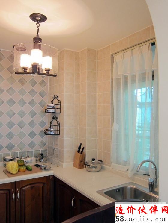 83平上海“蓝色大海”梦想之家两居室设计