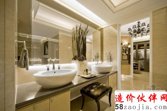 495平欧式“无侵略”白色住宅空间设计