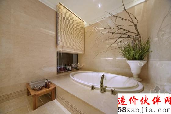 495平欧式“无侵略”白色住宅空间设计