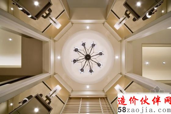 495平欧式“无侵略”白色住宅空间设计