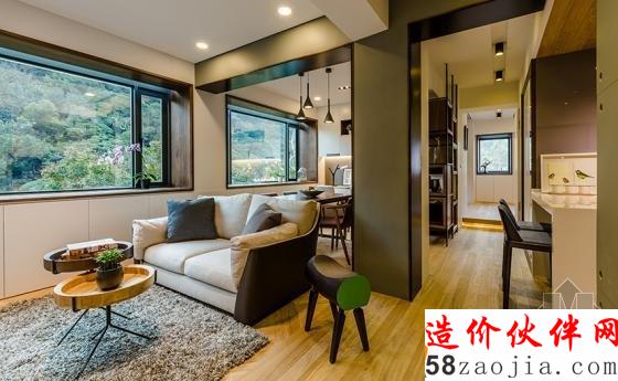 25坪“疗愈系”退休夫妻老公寓设计