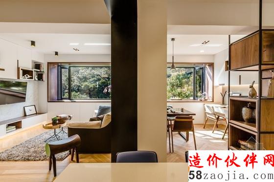 25坪“疗愈系”退休夫妻老公寓设计