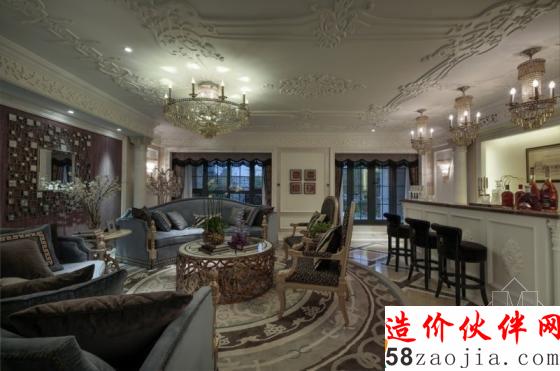 长沙“巴洛克恋曲”法式风格别墅样板间