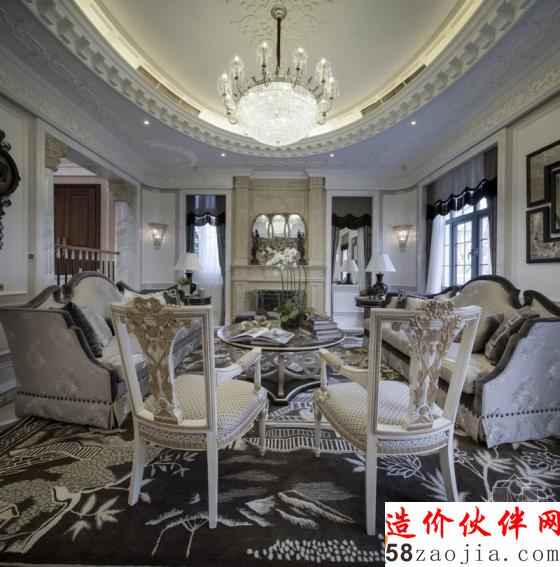 长沙“巴洛克恋曲”法式风格别墅样板间