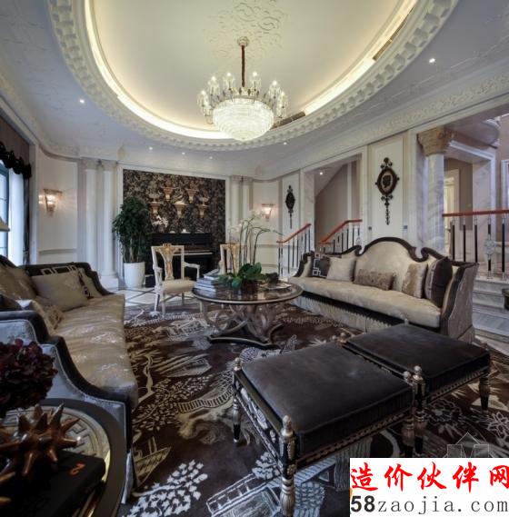 长沙“巴洛克恋曲”法式风格别墅样板间