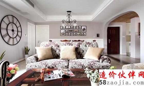 清新自然!都市青年“简约异域”美式新婚房