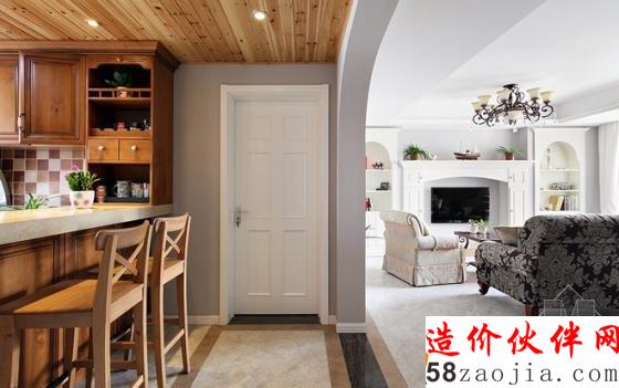 清新自然!都市青年“简约异域”美式新婚房