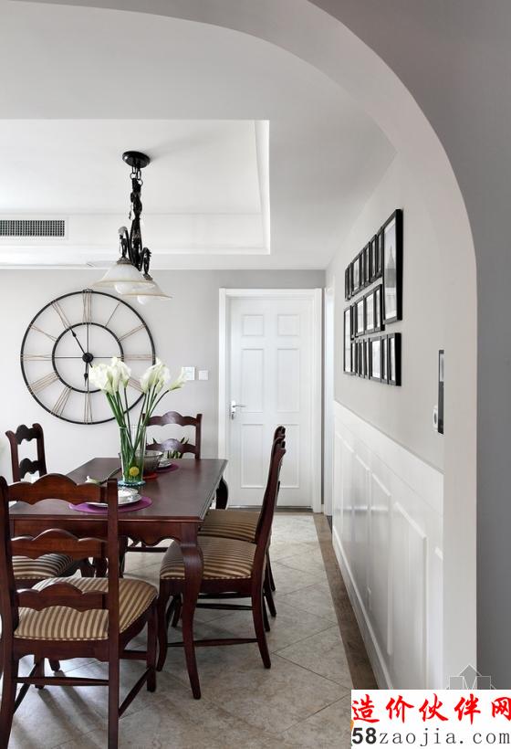 清新自然!都市青年“简约异域”美式新婚房