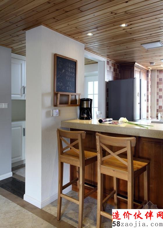 清新自然!都市青年“简约异域”美式新婚房